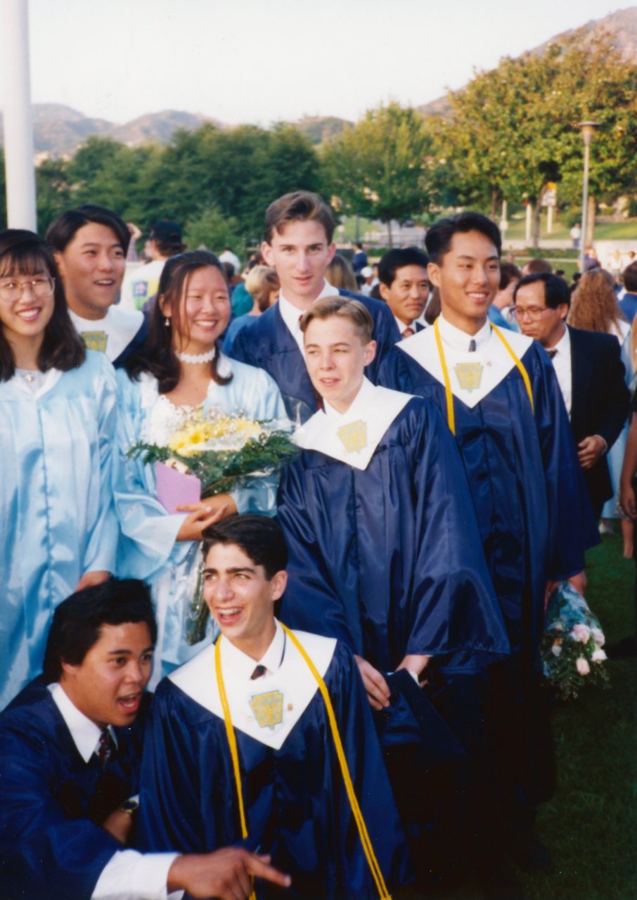 Daves graduation from High School Spring 1993